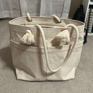 Madewell structured tote bag